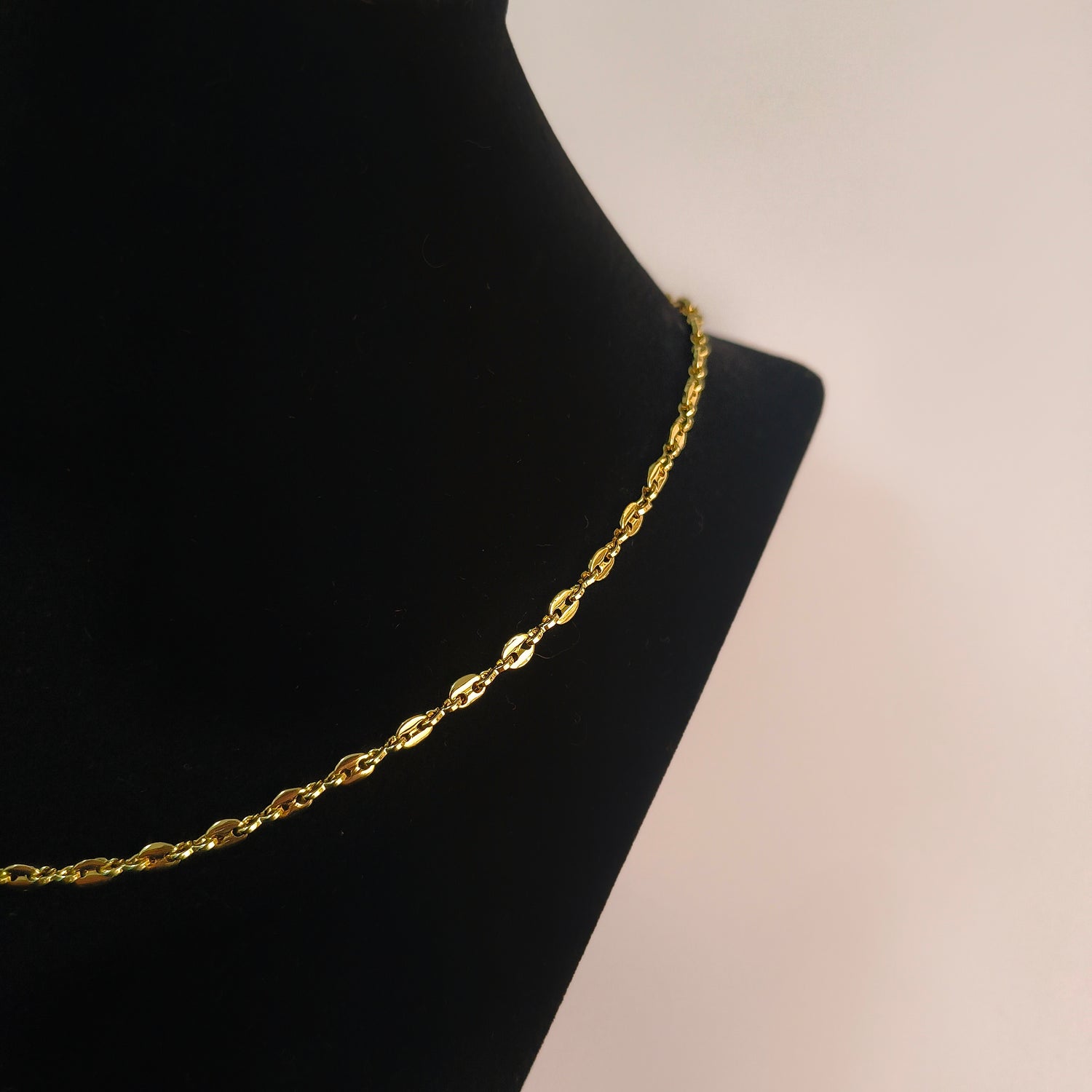 Cadena Tipo Gucci - Baño de Oro 18Kt