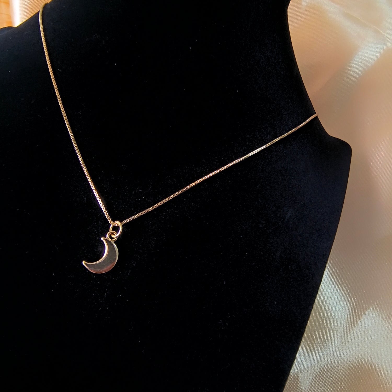 Conjunto Cadena y Colgante Luna