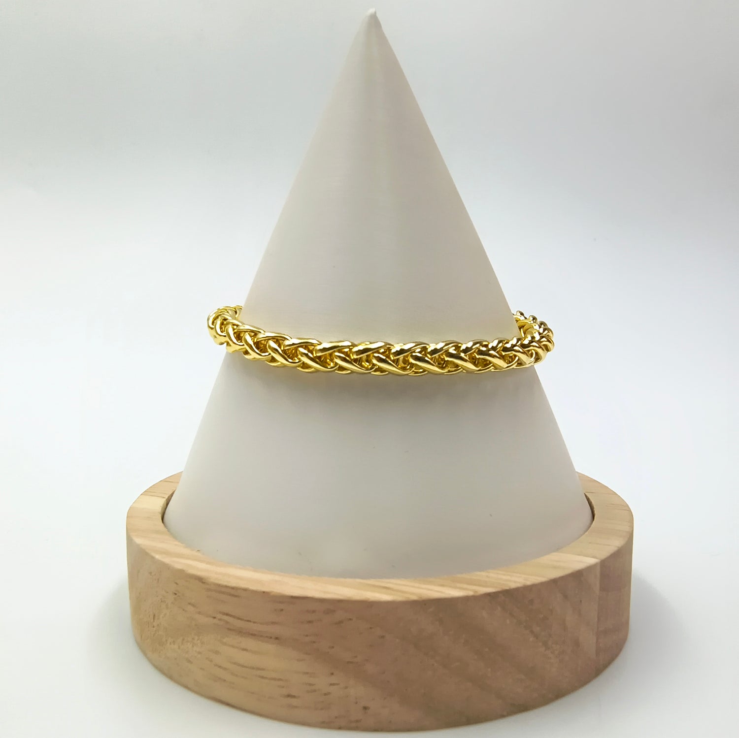 Pulsera Inca - Baño de Oro 18Kt