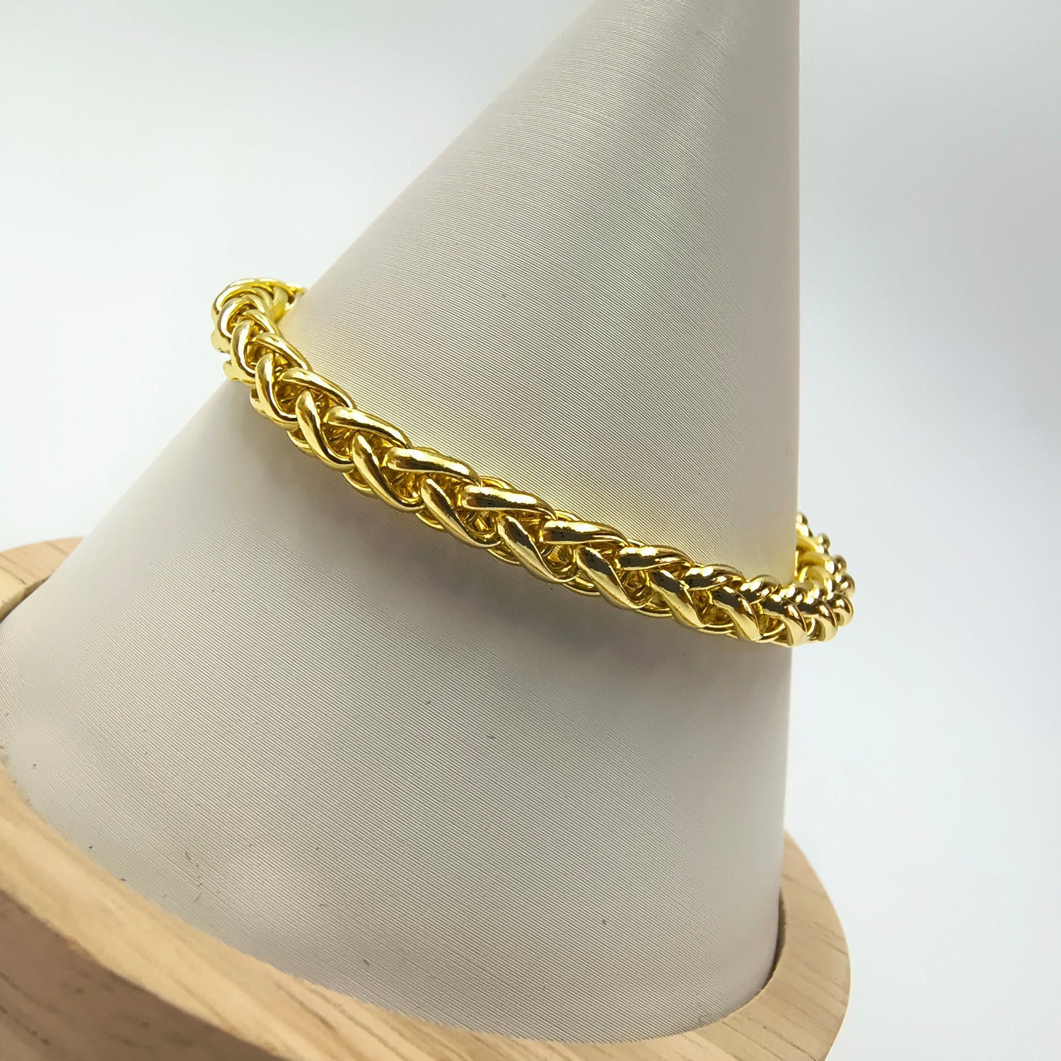Pulsera Inca - Baño de Oro 18Kt