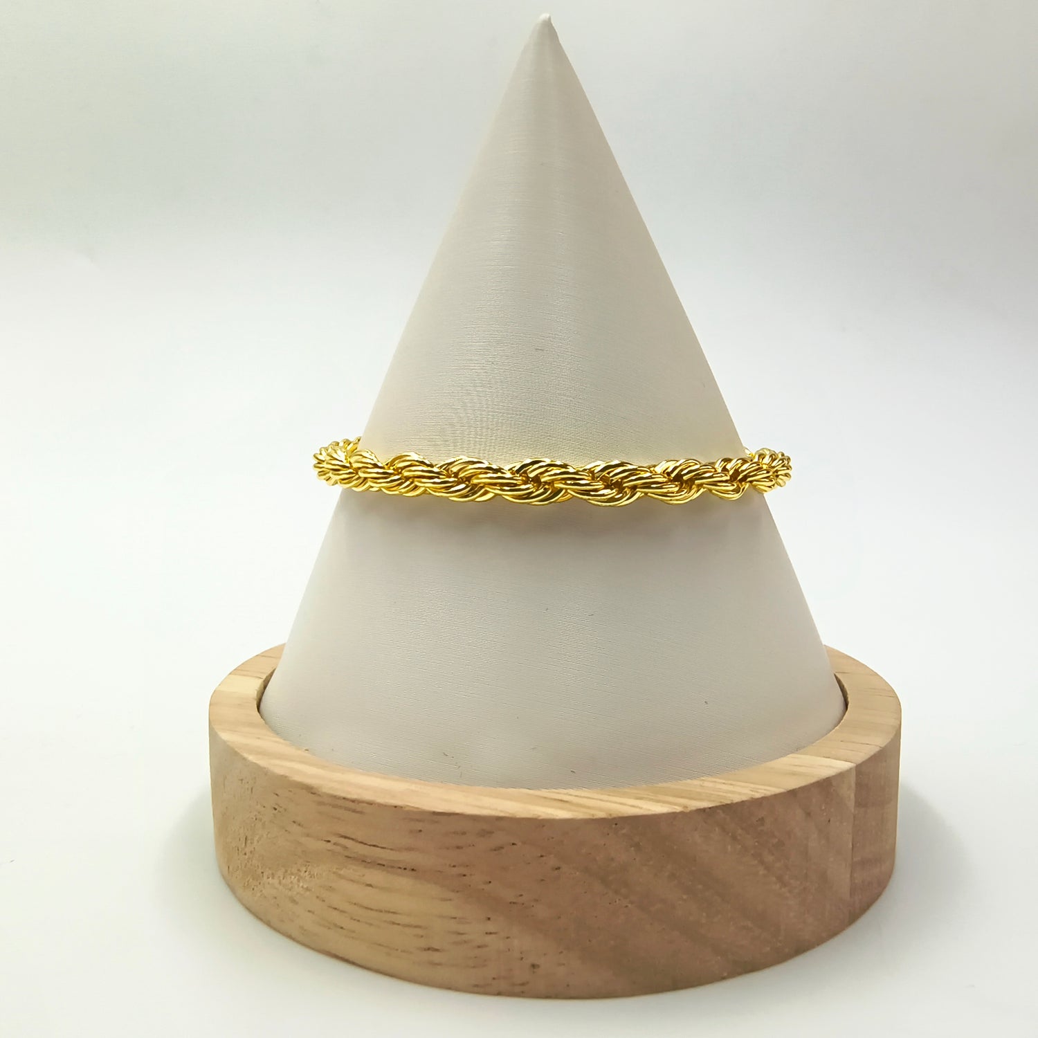 Pulsera Tourbillon - Baño de Oro 18Kt