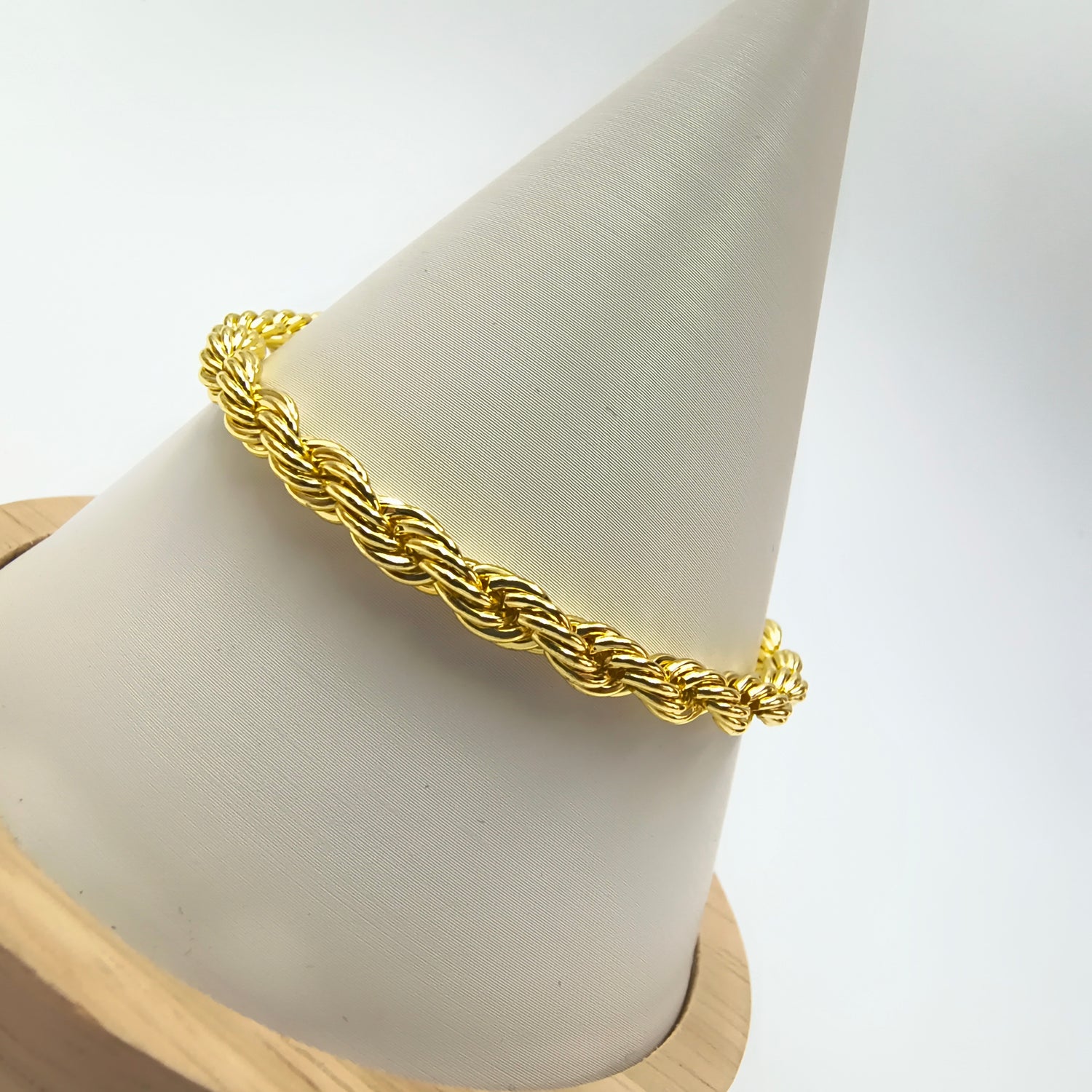 Pulsera Tourbillon - Baño de Oro 18Kt