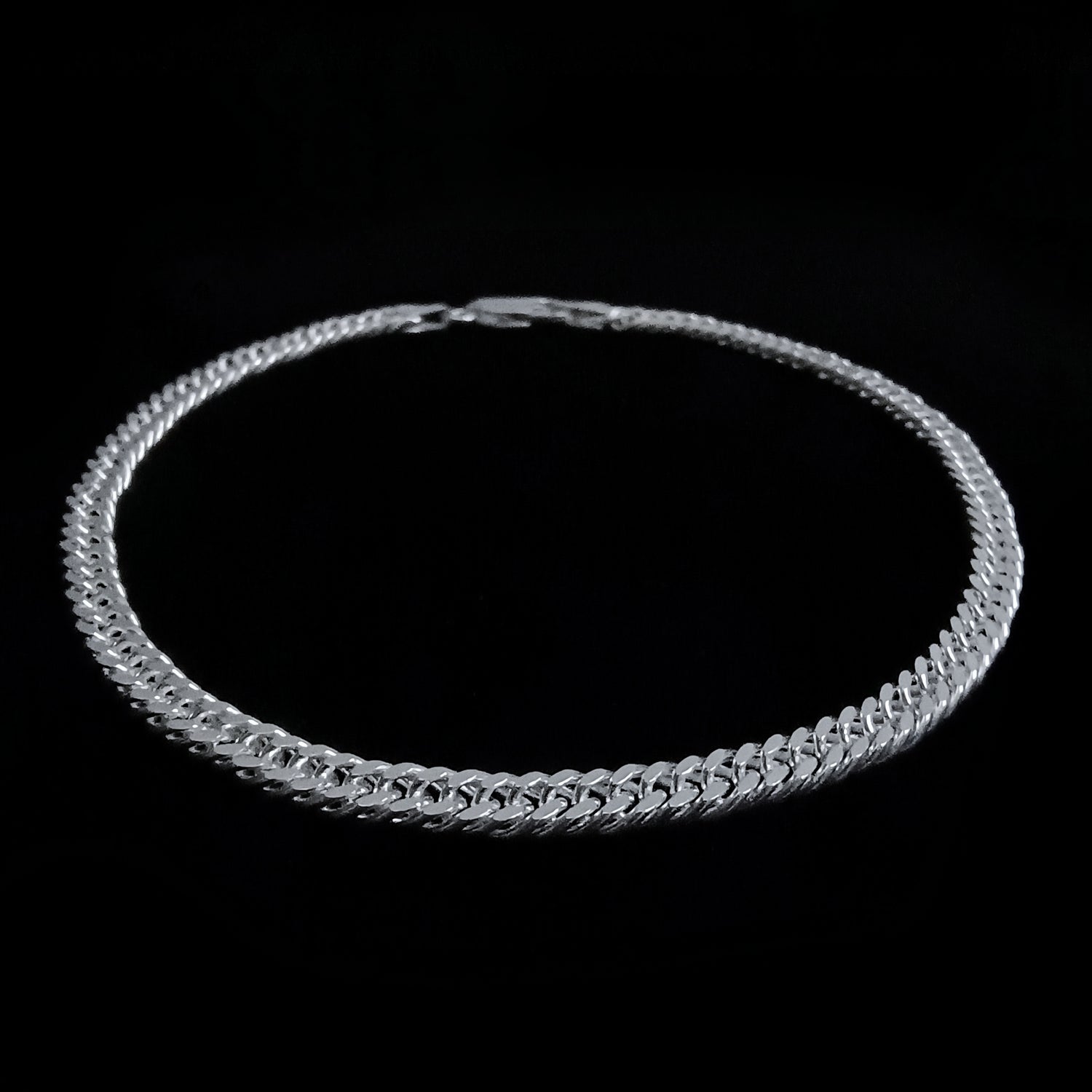 Pulsera Grumet Plana - Plata 925