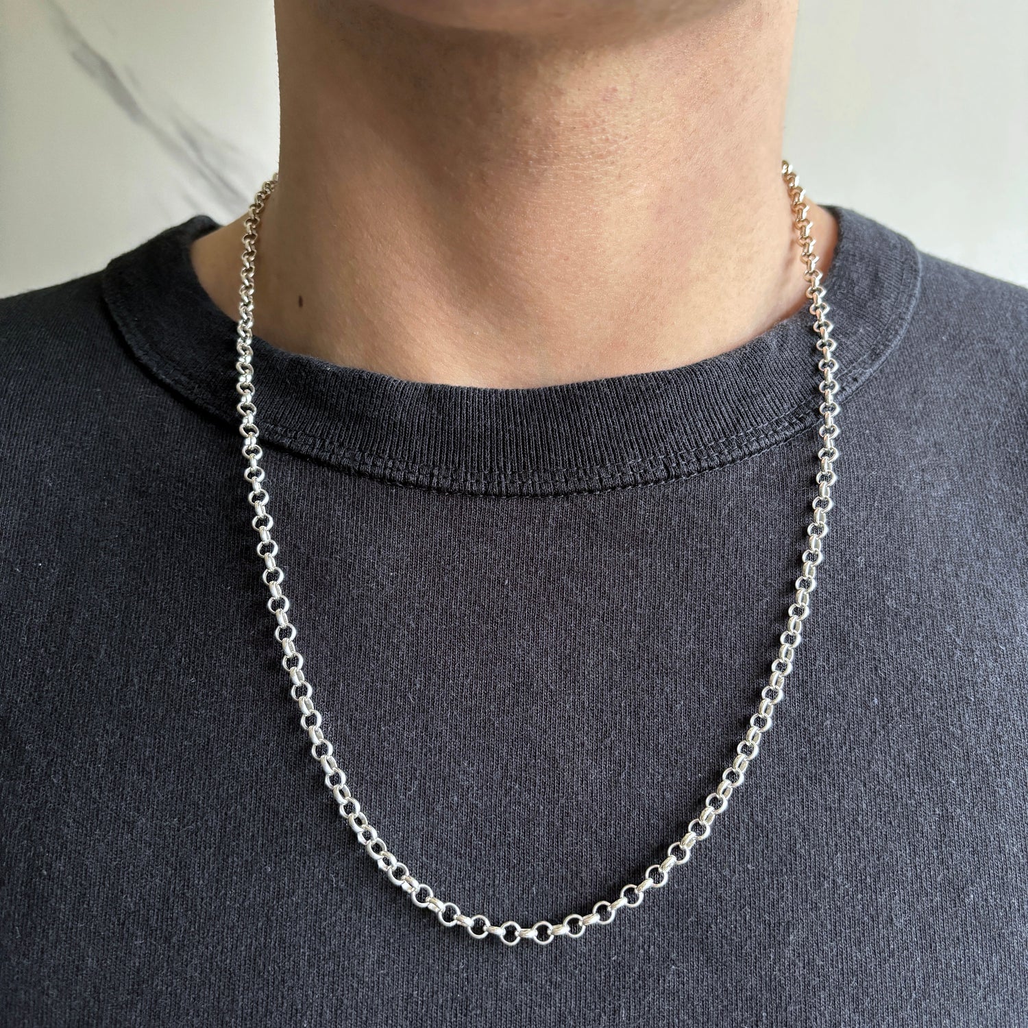 Cadena Rolo - Plata 925