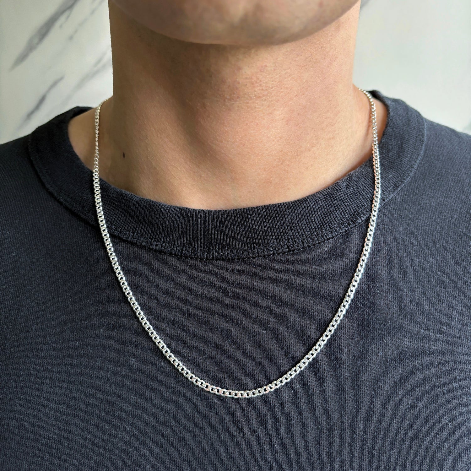 Cadena Grumet - Plata 925