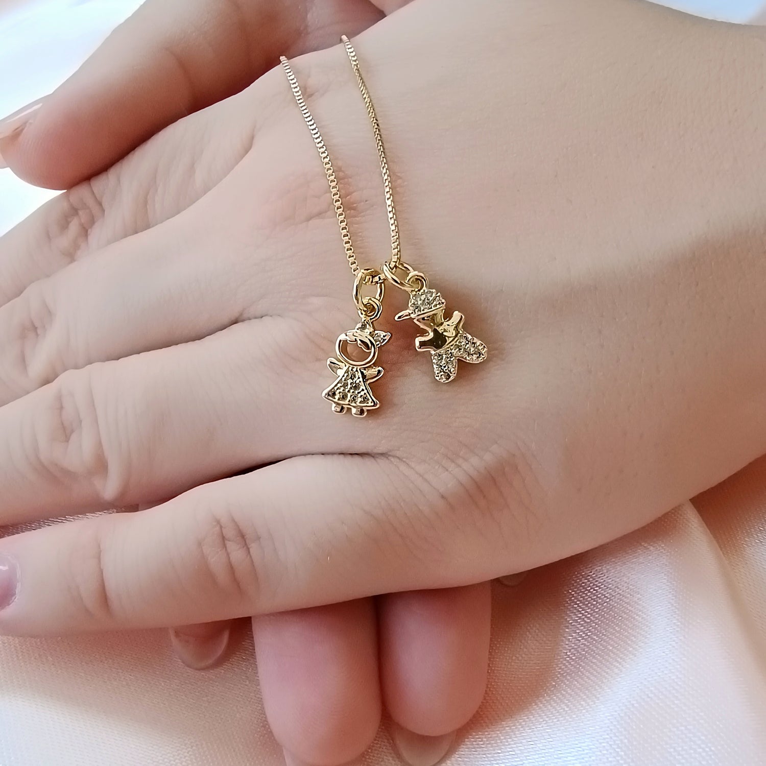 Conjunto Cadena y Colgante Niño/Niña Pequeños
