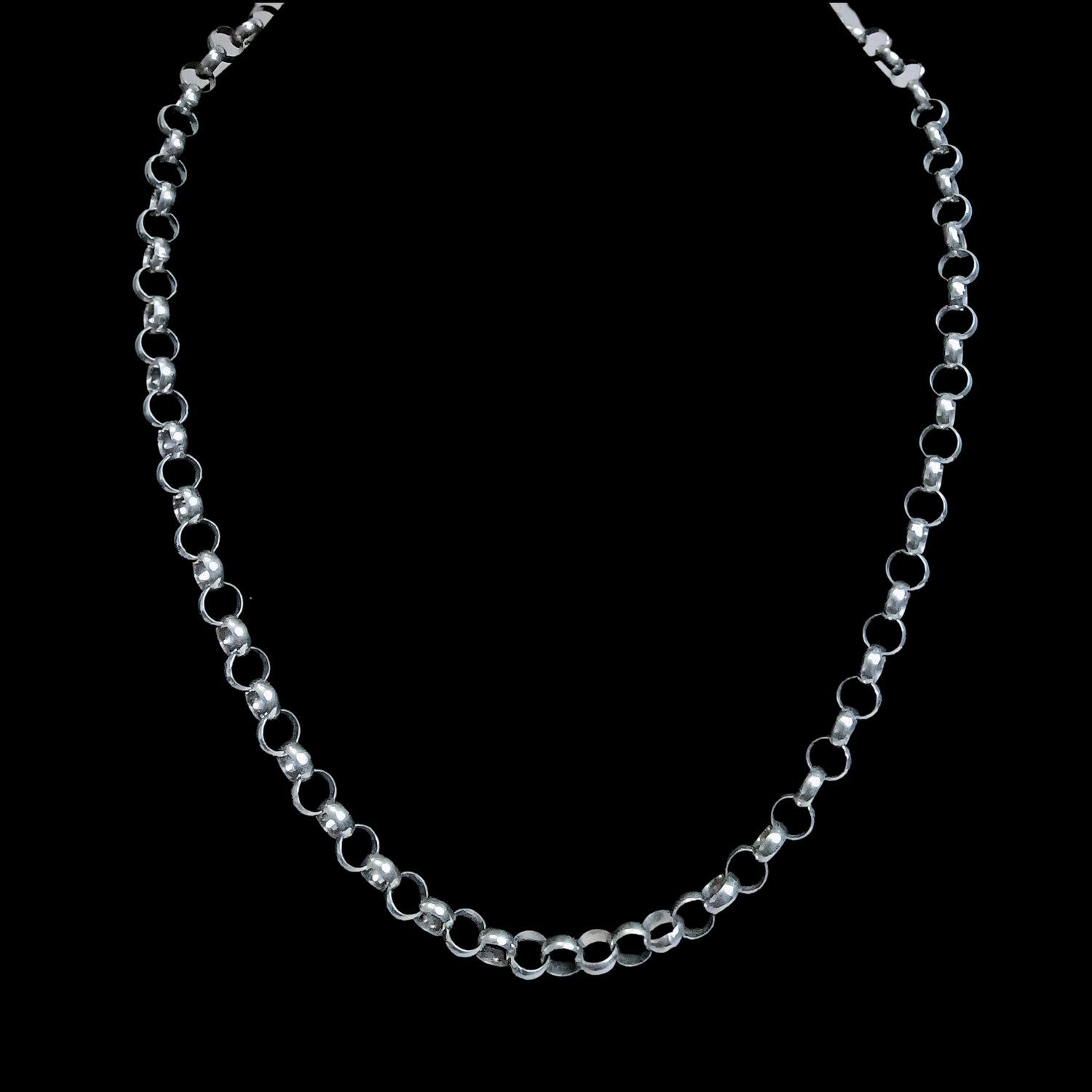 Cadena Rolo Gruesa - Plata 925