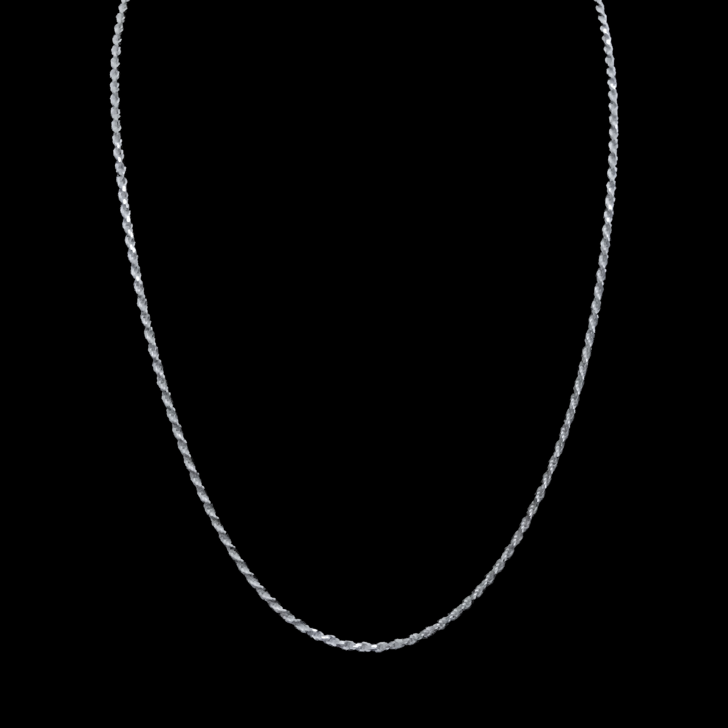 Cadena Tourbillon Fina - Plata 925