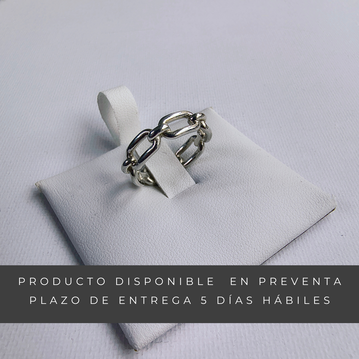 Anillo Cadena - Fabricación Propia