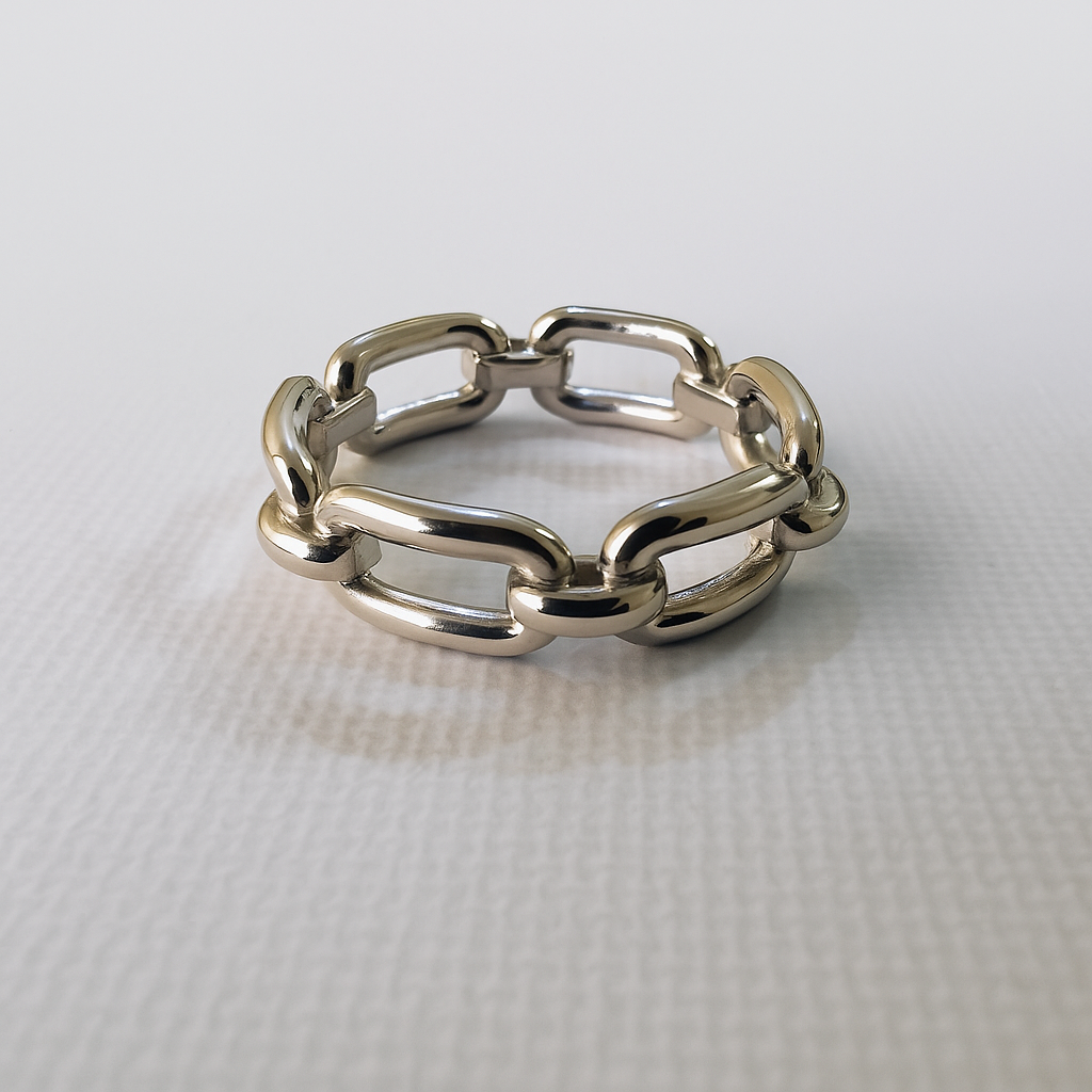 Anillo Cadena - Fabricación Propia