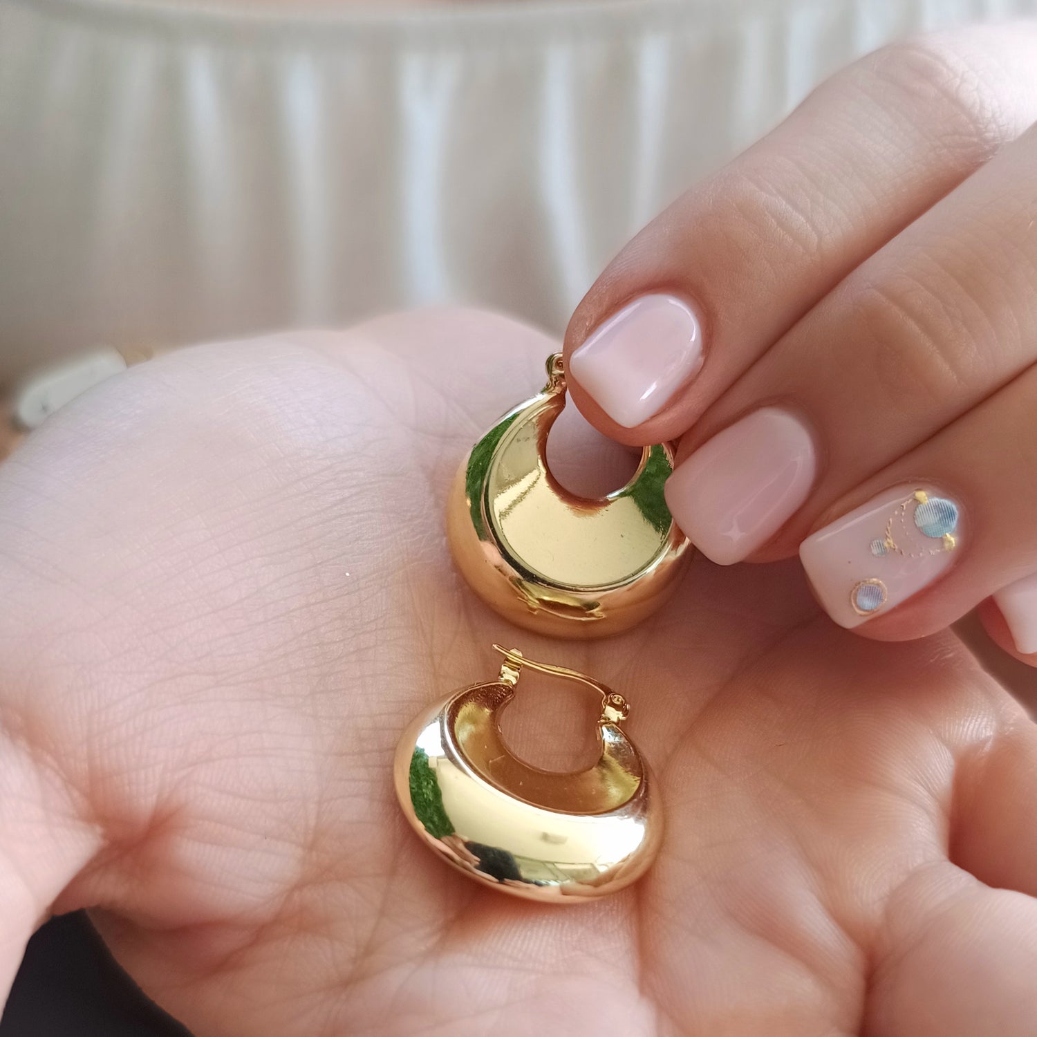 Aros Aurora - Baño de Oro 18Kt