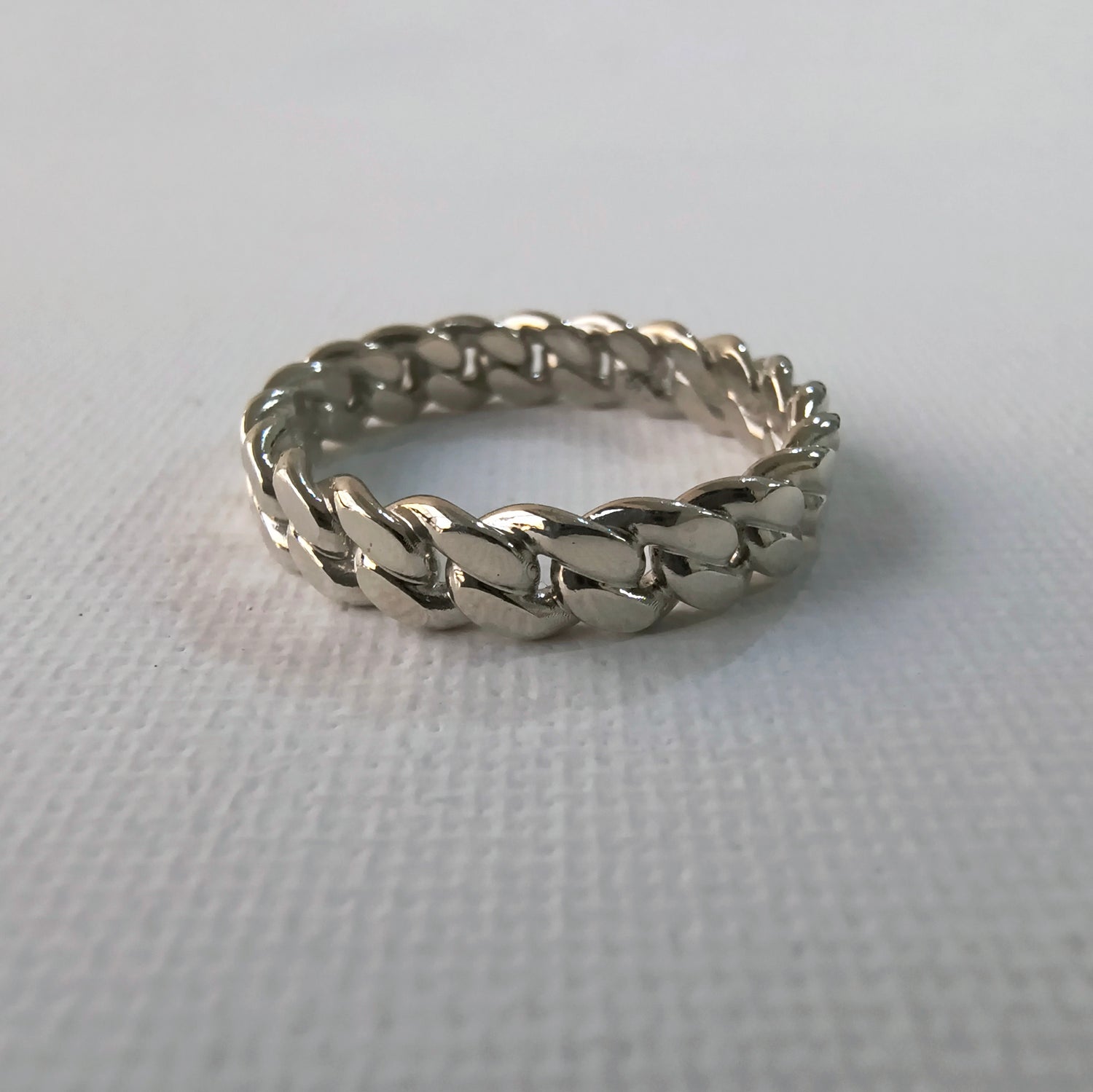Anillo Cubano 5mm - Fabricación Propia