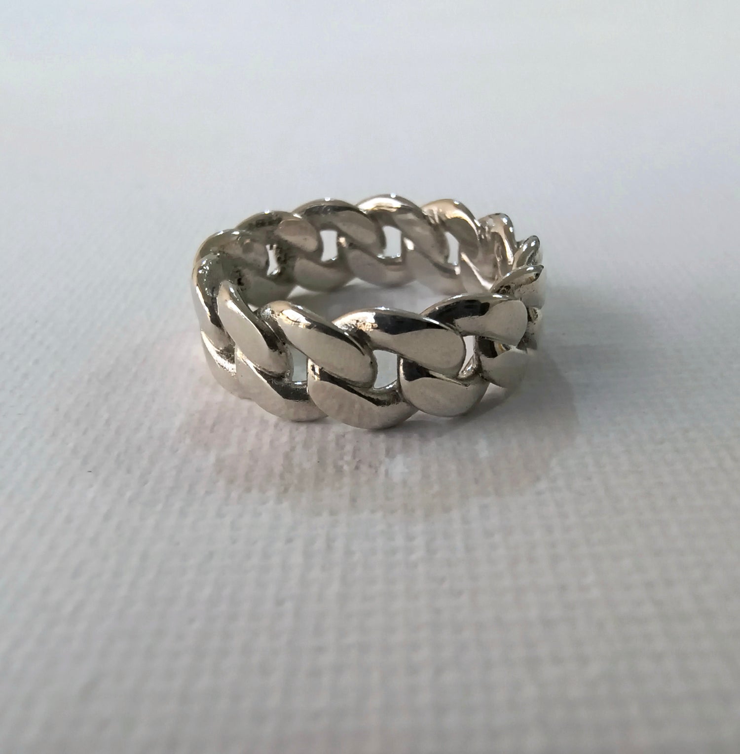 Anillo Cubano 7mm - Fabricación Propia