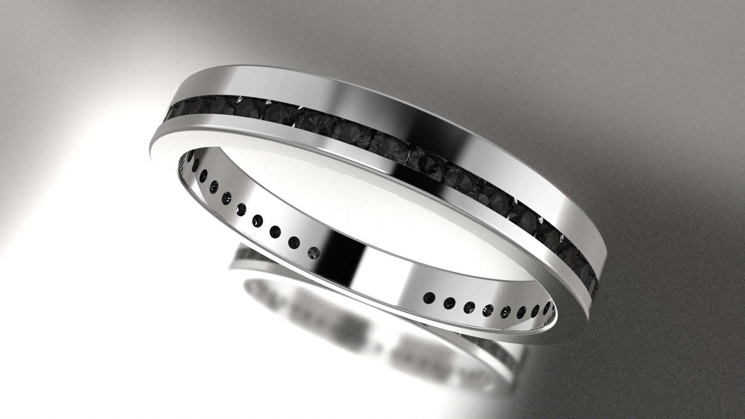 Anillo MIDNIGHT - Fabricación Propia